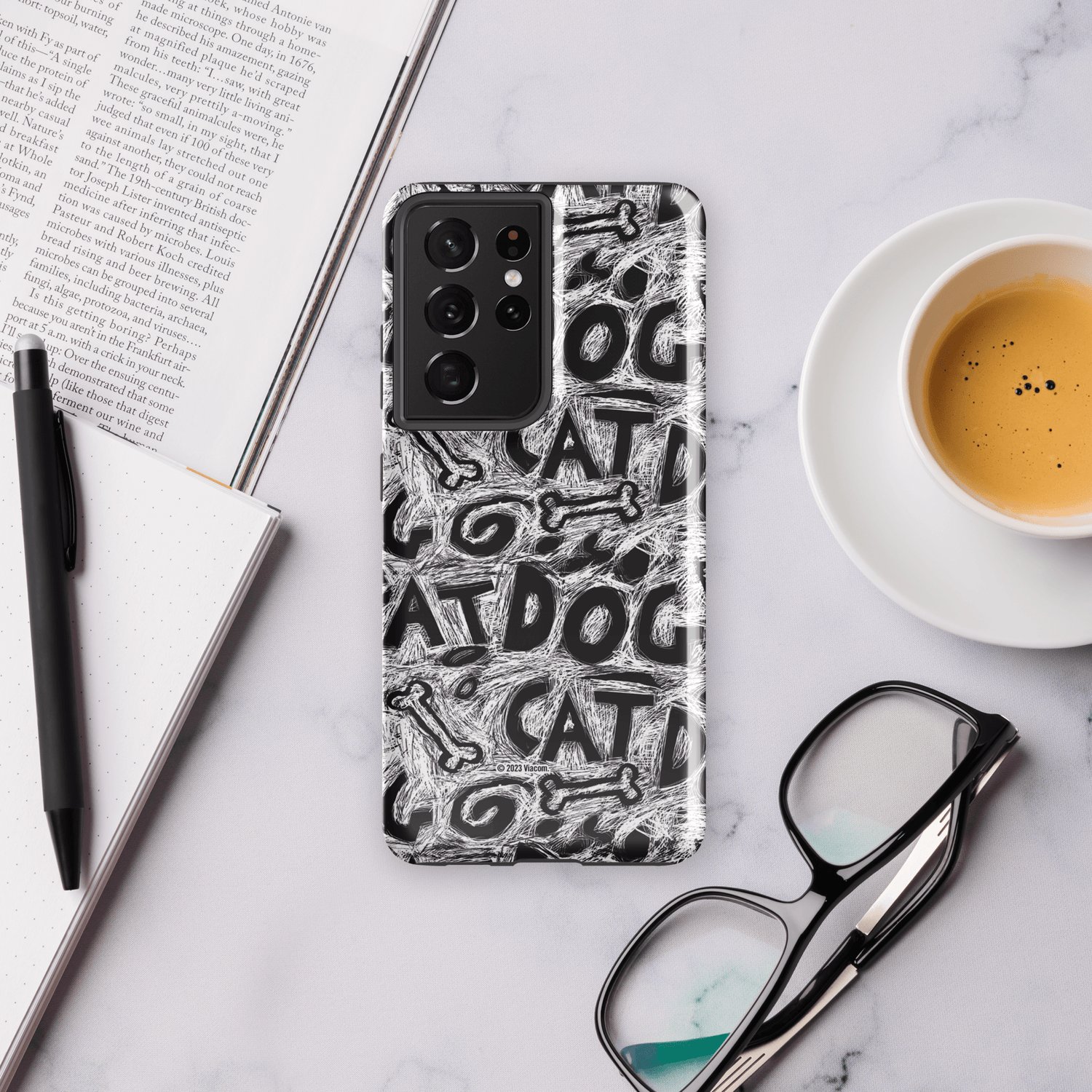 CatDog Scratch Pattern Tough Phone Case - Samsung - Paramount Shop