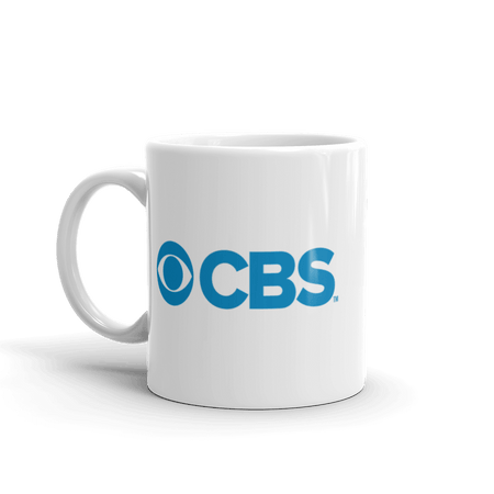 CBS Logo White Mug - Paramount Shop