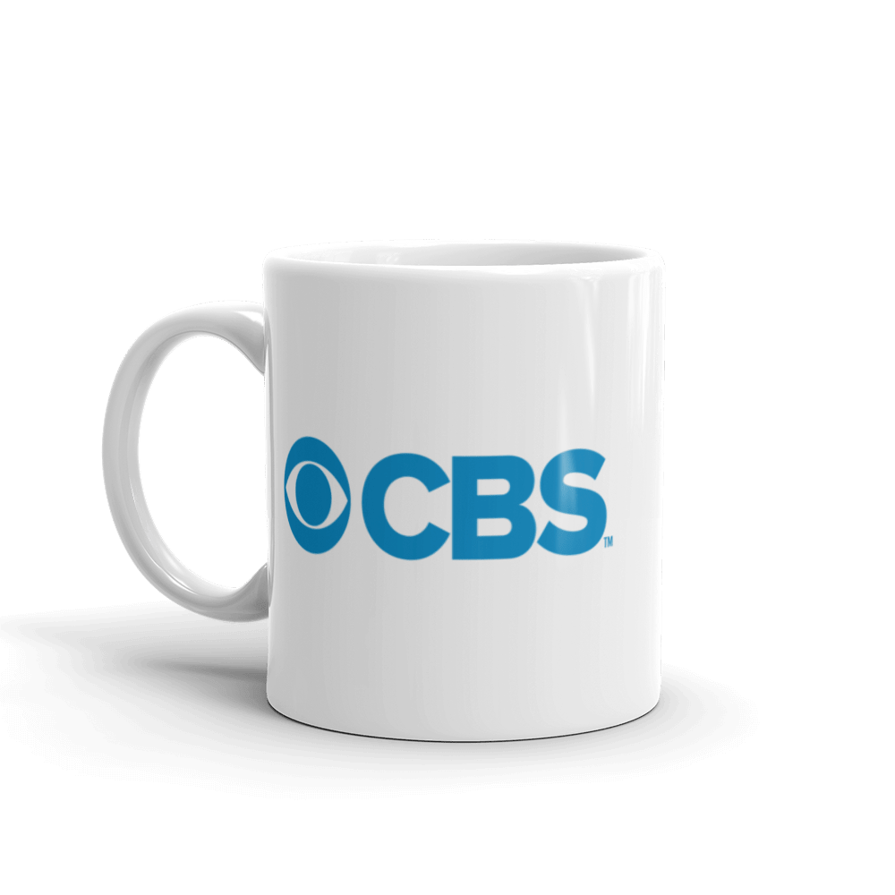 CBS Logo White Mug - Paramount Shop