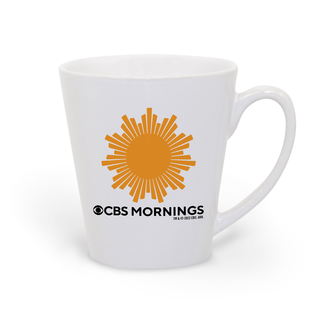CBS News CBS Mornings 12 oz Latte Mug - Paramount Shop