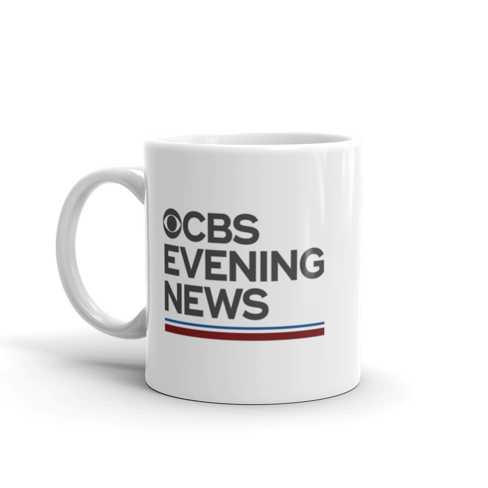 CBS News Evening News White Mug - Paramount Shop