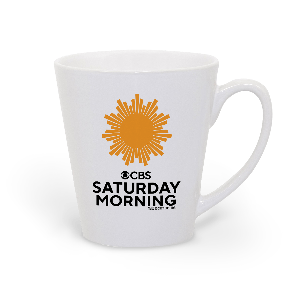 CBS News Saturday Morning 12 oz Latte Mug - Paramount Shop