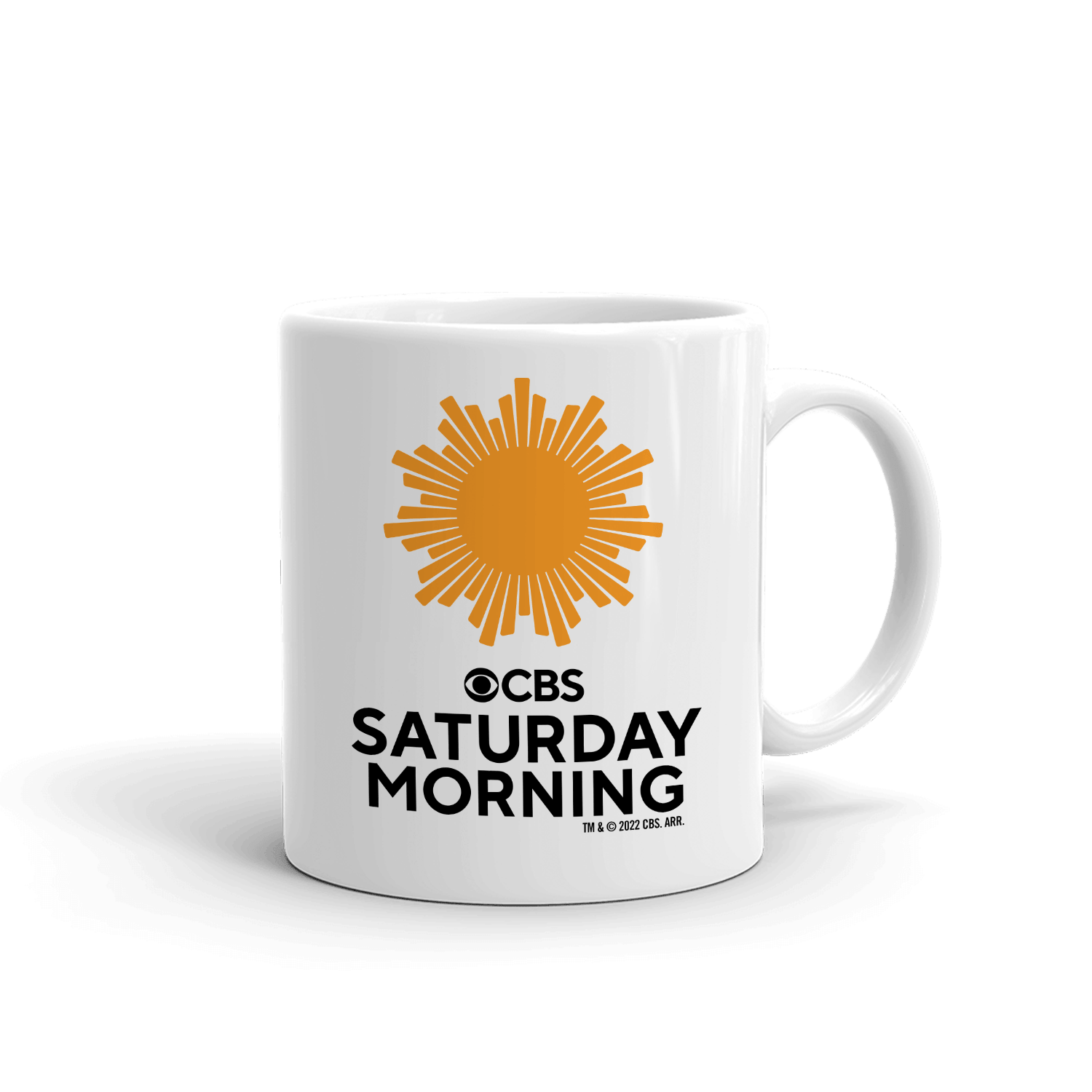 CBS News Saturday Morning White Mug - Paramount Shop