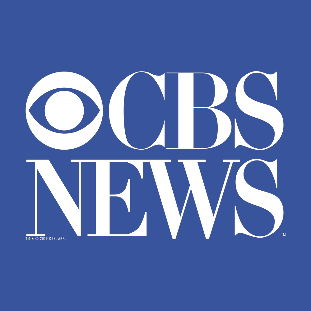 CBS News Vintage Logo Adult Long Sleeve T - Shirt - Paramount Shop