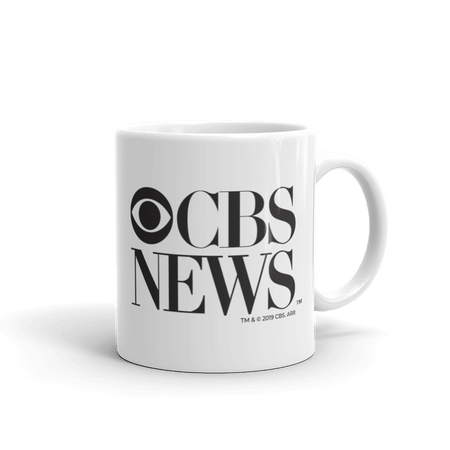 CBS News Vintage Logo White Mug - Paramount Shop