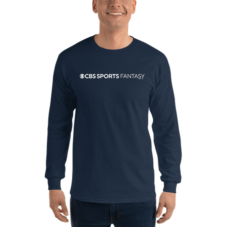 CBS Sports Fantasy Logo Adult Long Sleeve T - Shirt - Paramount Shop