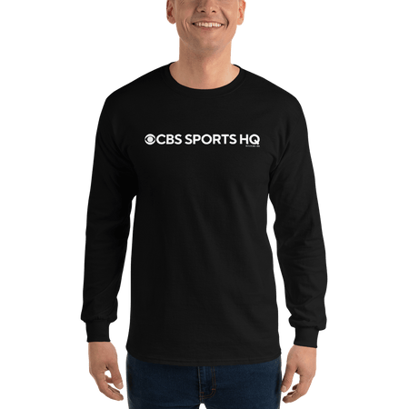 CBS Sports HQ Logo Adult Long Sleeve T - Shirt - Paramount Shop