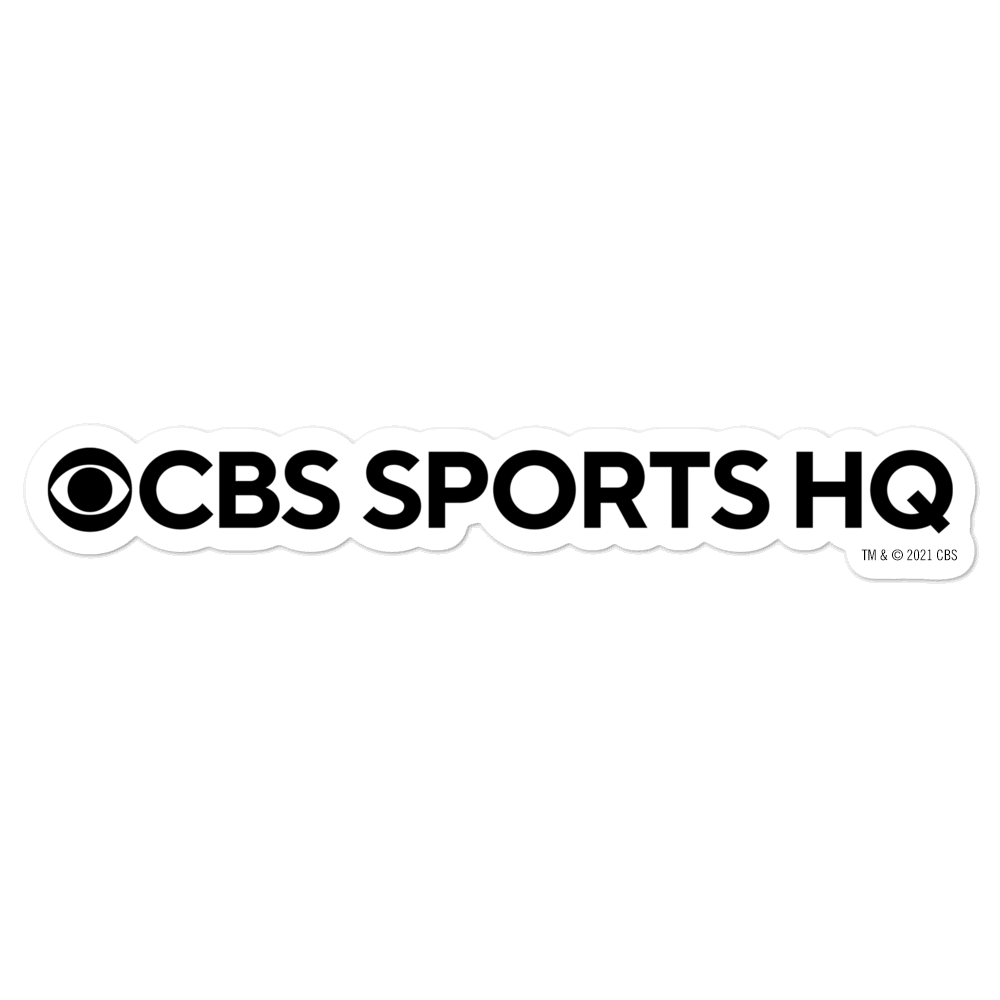 CBS Sports HQ Logo Die Cut Sticker - Paramount Shop
