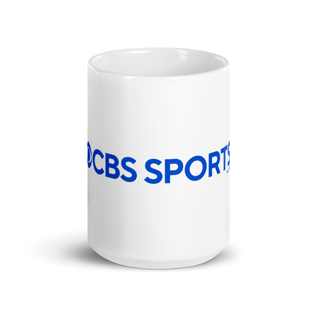 CBS Sports HQ Logo White Mug - Paramount Shop