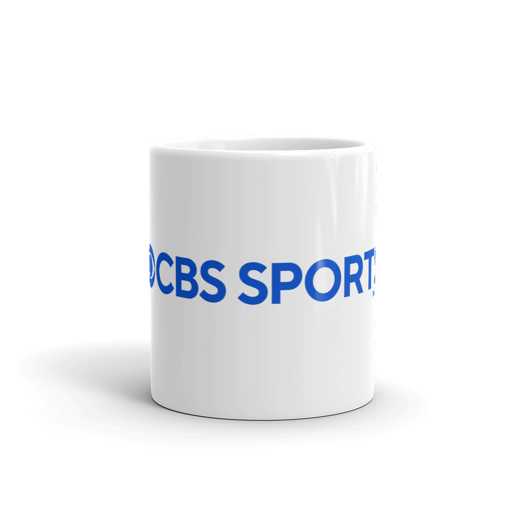 CBS Sports HQ Logo Weiß Tasse