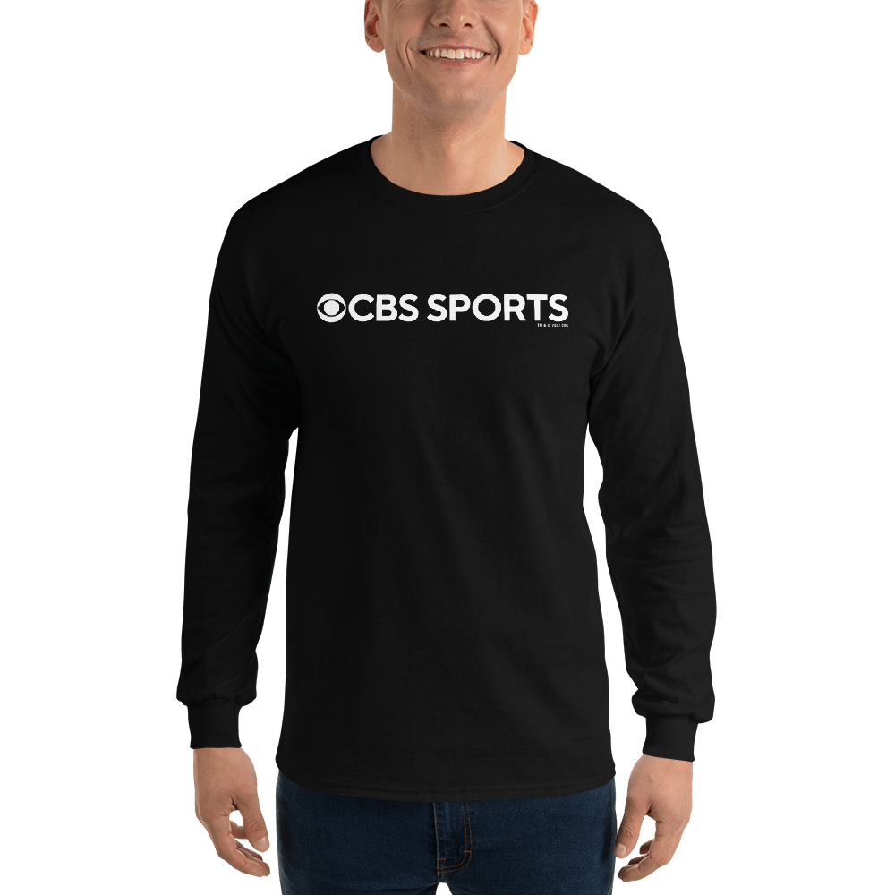 CBS Sports Logo Erwachsene Langärmeliges T-Shirt