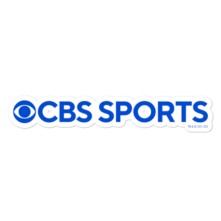 CBS Sports Logo Die Cut Sticker - Paramount Shop
