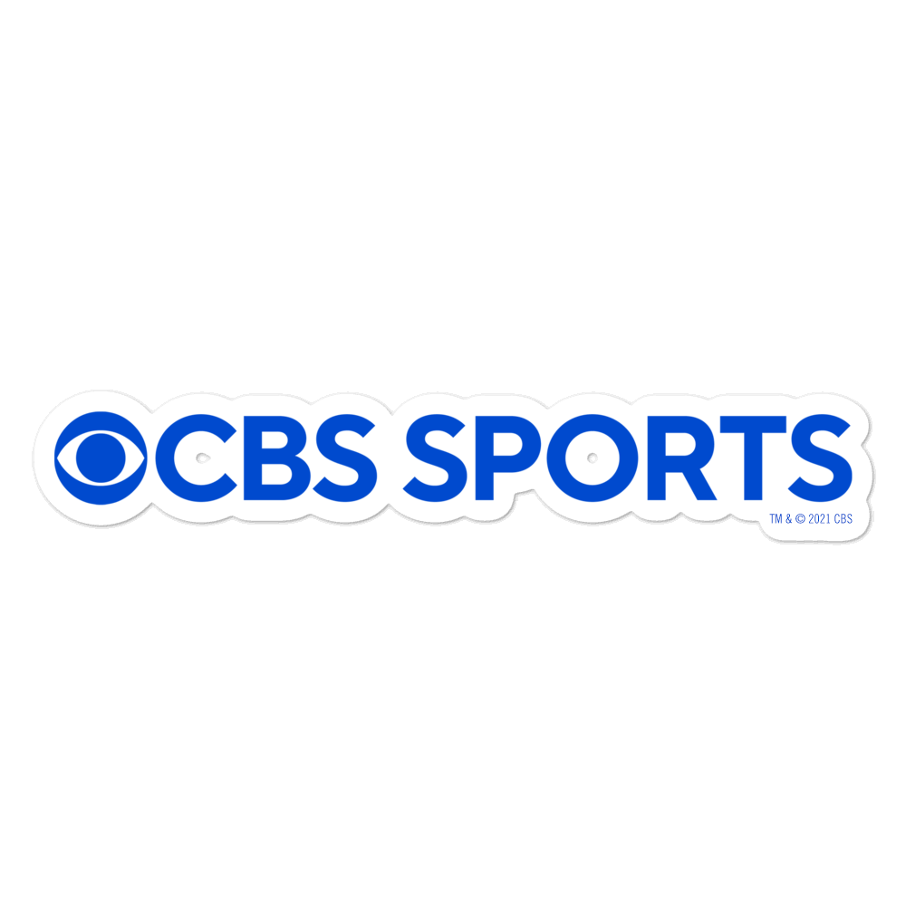 CBS Sports Logo Die Cut Sticker - Paramount Shop