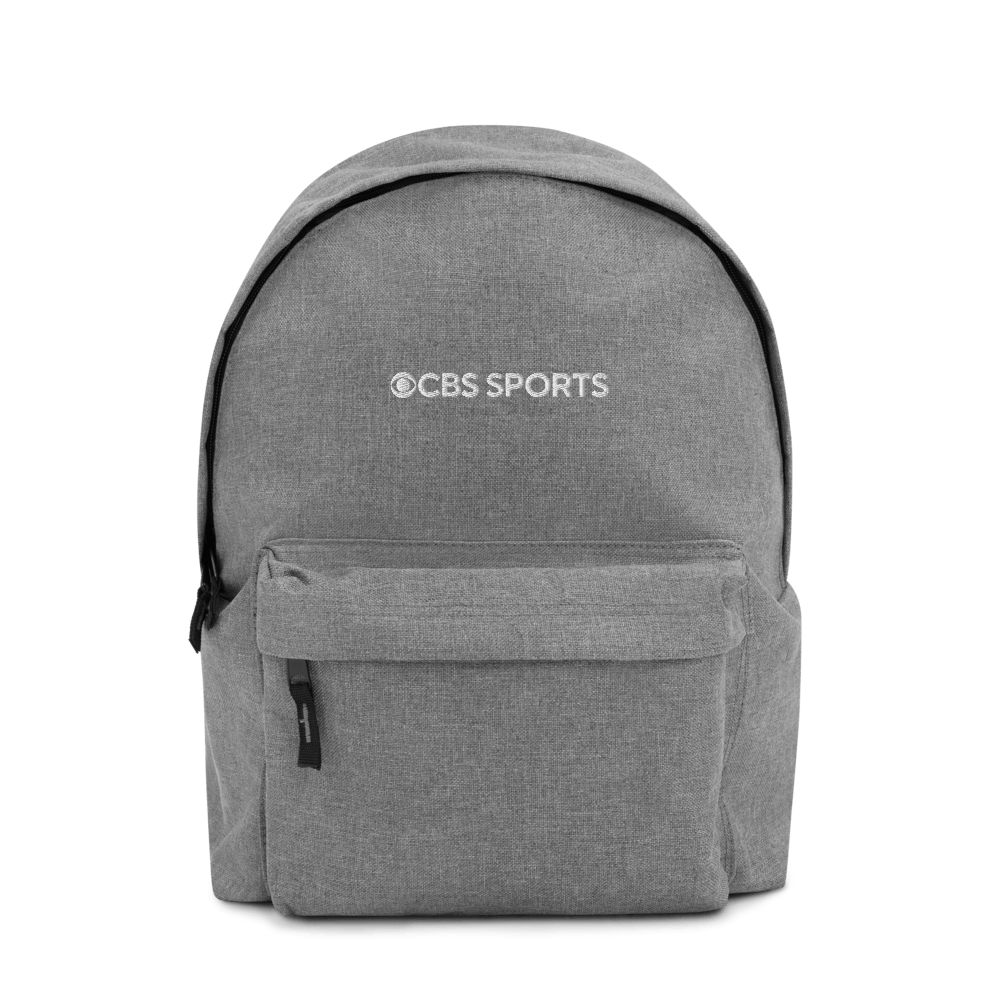 CBS Sports Logo Embroidered Backpack - Paramount Shop