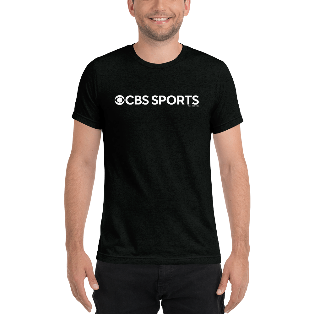 CBS Sports Logo Unisex Tri - Blend T - Shirt - Paramount Shop