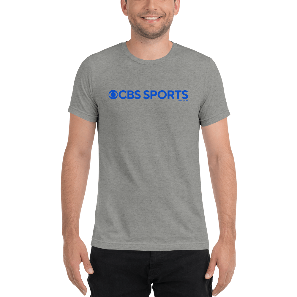 CBS Sports Logo Unisex Tri - Blend T - Shirt - Paramount Shop