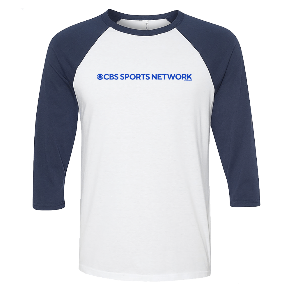 CBS Sports Network Logo 3/4 Sleeve Baseball T - Shirt - Paramount Shop