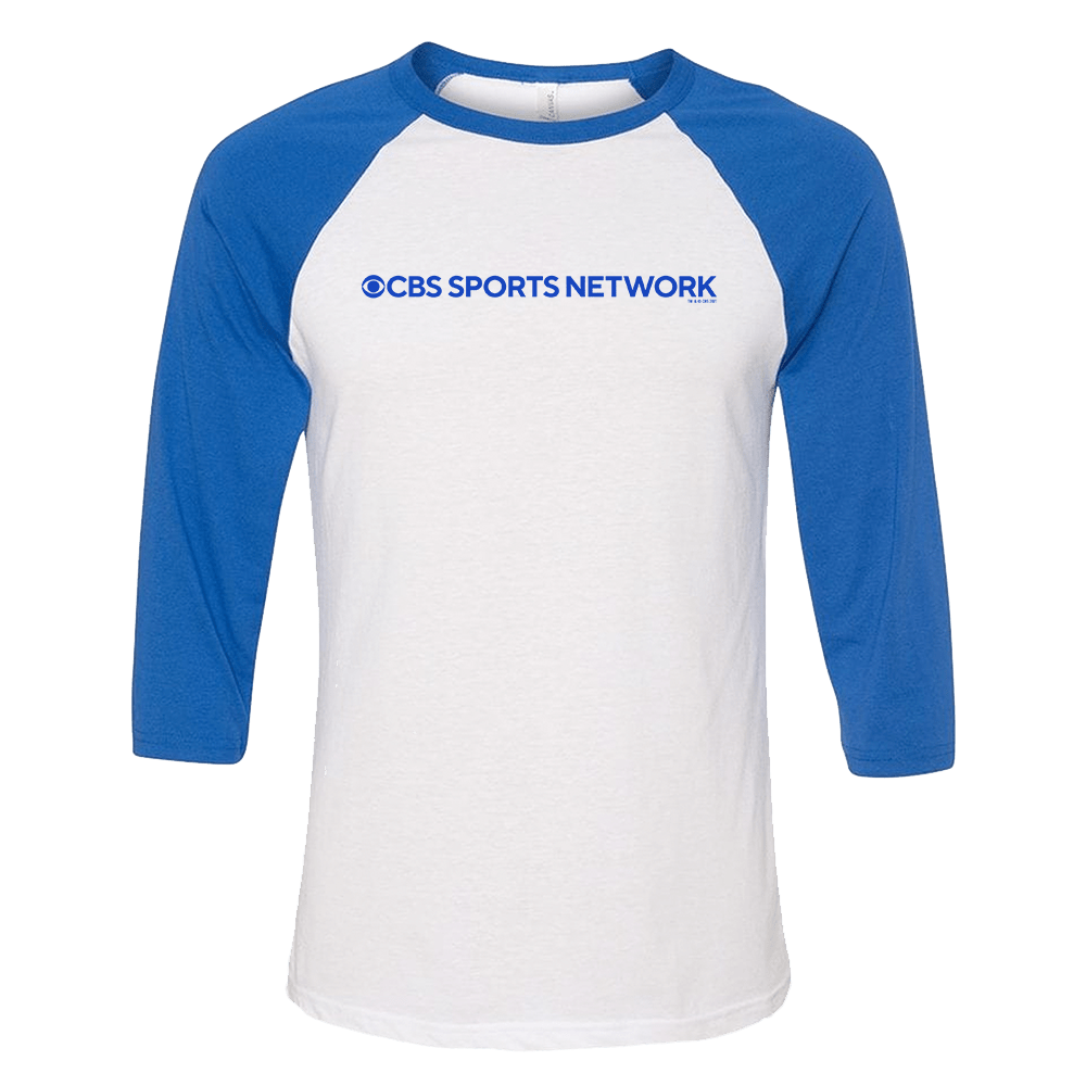 CBS Sports Network Logo 3/4 Sleeve Baseball T - Shirt - Paramount Shop