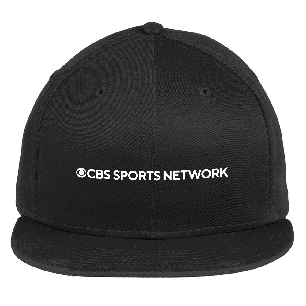 CBS Sports Network Logo Embroidered Flat Bill Hat - Paramount Shop