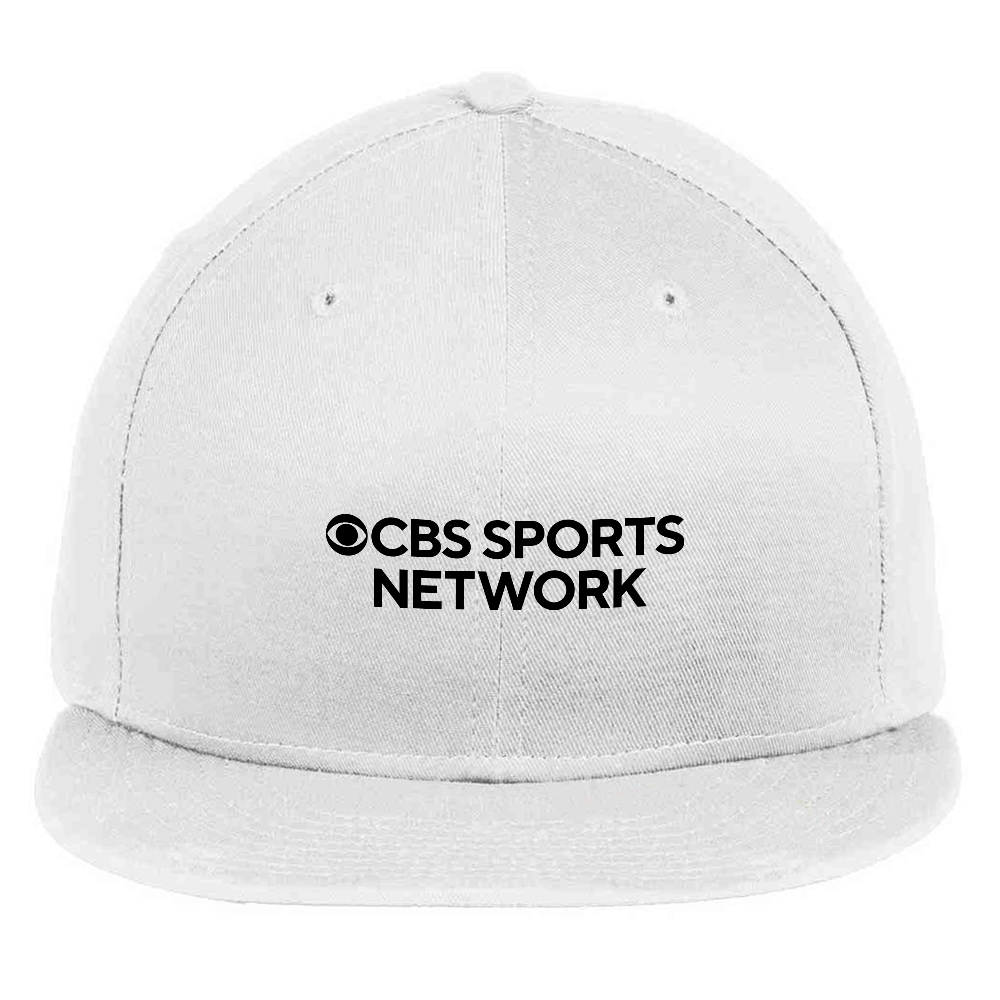 CBS Sports Network Logo Embroidered Flat Bill Hat - Paramount Shop