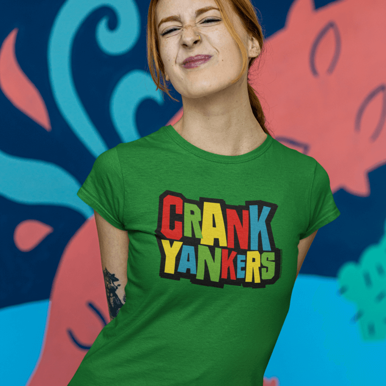 Crank Yankers Logo Adulte T-Shirt à manches courtes