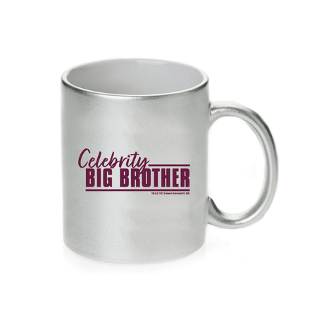 Celebrity Big Brother Logo 11 oz Silver Metallic Mug - Paramount Shop
