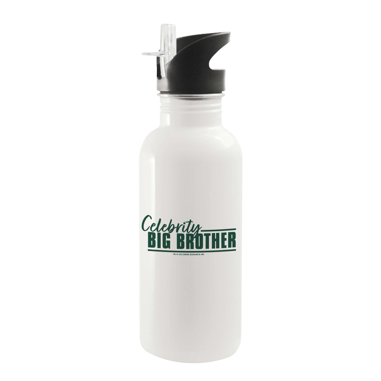 Celebrity Big Brother Logo 20 oz Screw Top Water Bottle with Straw - Paramount Shop