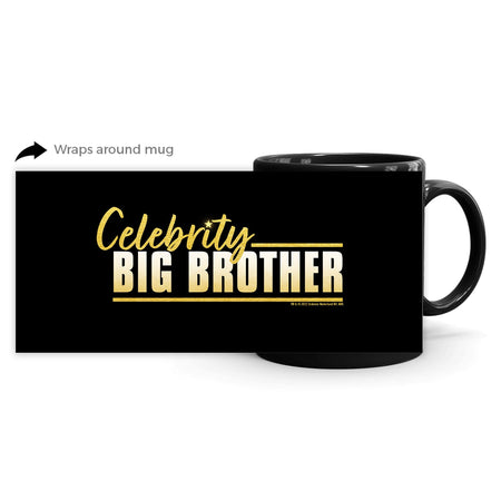 Celebrity Big Brother Logo Black Mug - Paramount Shop