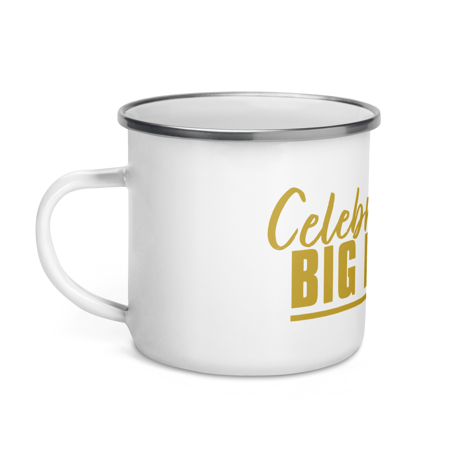 Celebrity Big Brother Logo Enamel Mug - Paramount Shop
