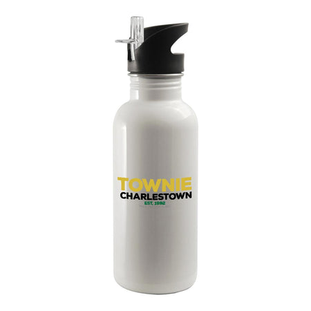 City on a Hill Charlestown Townie 20 oz Screw Top Water Bottle with Straw - Paramount Shop
