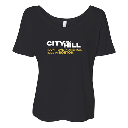 City on a Hill I Don't Live in America Women's Relaxed T - Shirt - Paramount Shop