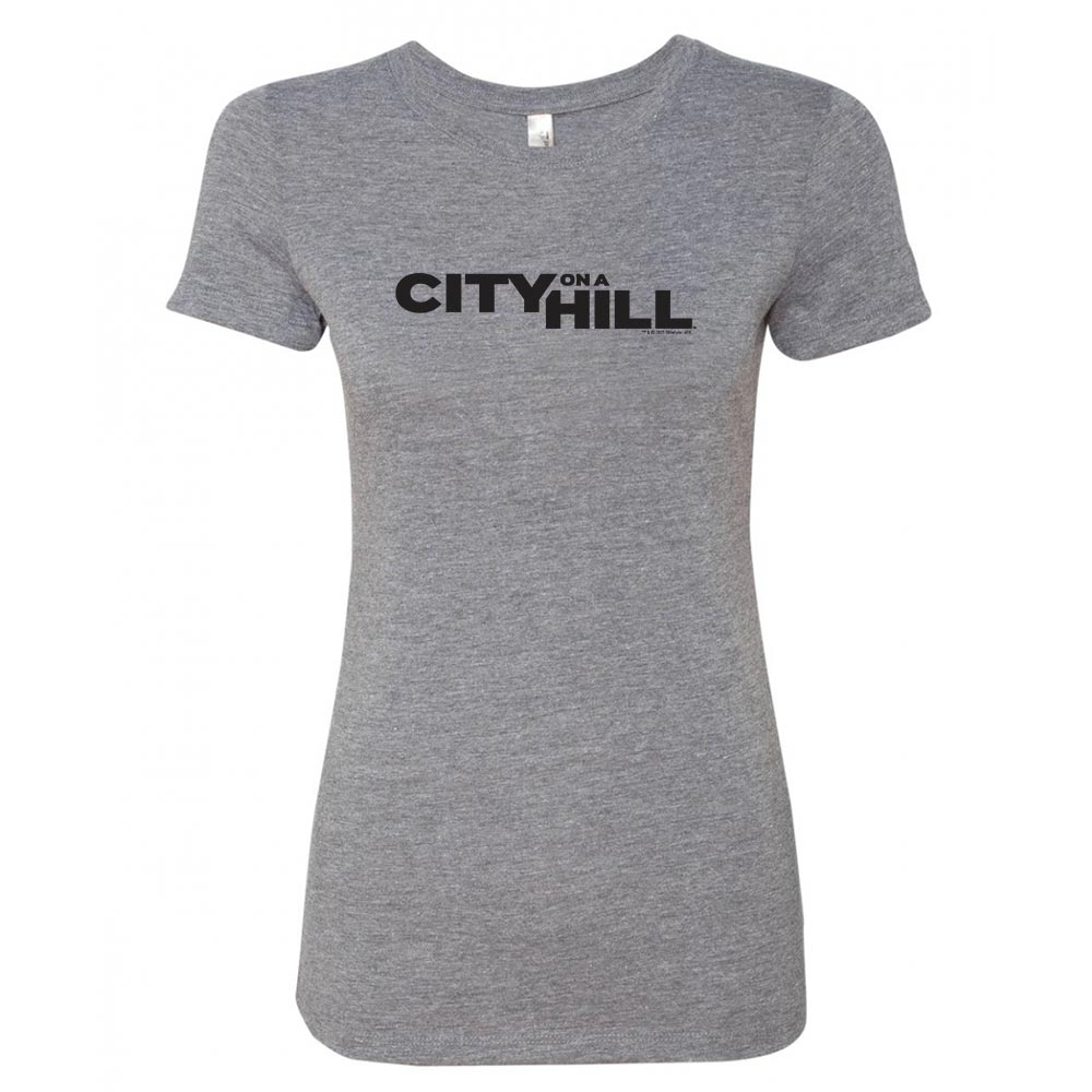 City on a Hill Logo Women's Tri - Blend T - Shirt - Paramount Shop