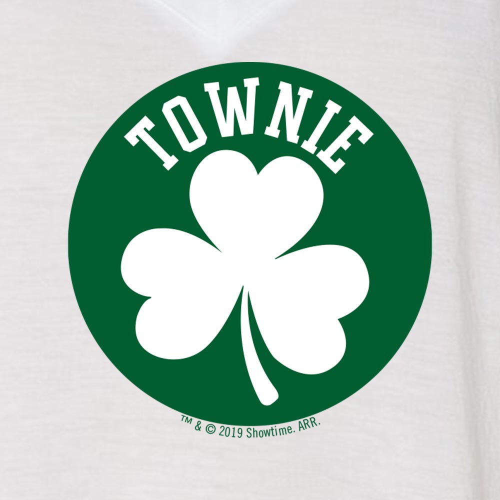 City on a Hill Shamrock Townie Women's Relaxed V - Neck T - Shirt - Paramount Shop