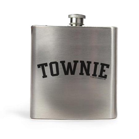 City on a Hill Townie Stainless Steel Flask - Paramount Shop