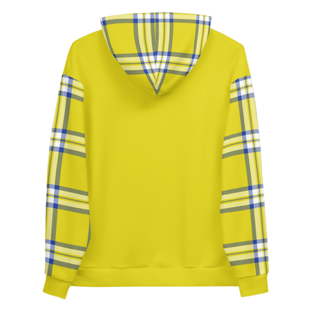 Clueless Yellow Plaid Unisex Hooded Sweatshirt - Paramount Shop