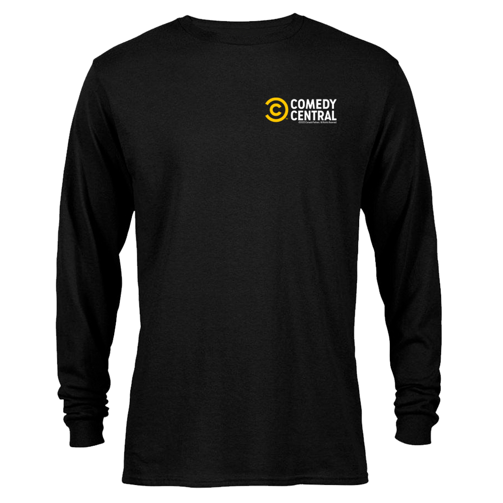 Comedy Central Logo Adult Long Sleeve T - Shirt - Paramount Shop