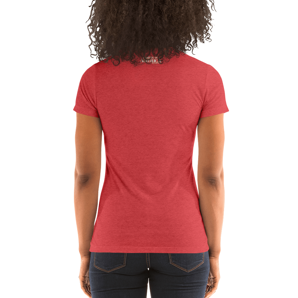 Coming To America Queen To Be Women's Tri - Blend Short Sleeve T - Shirt - Paramount Shop