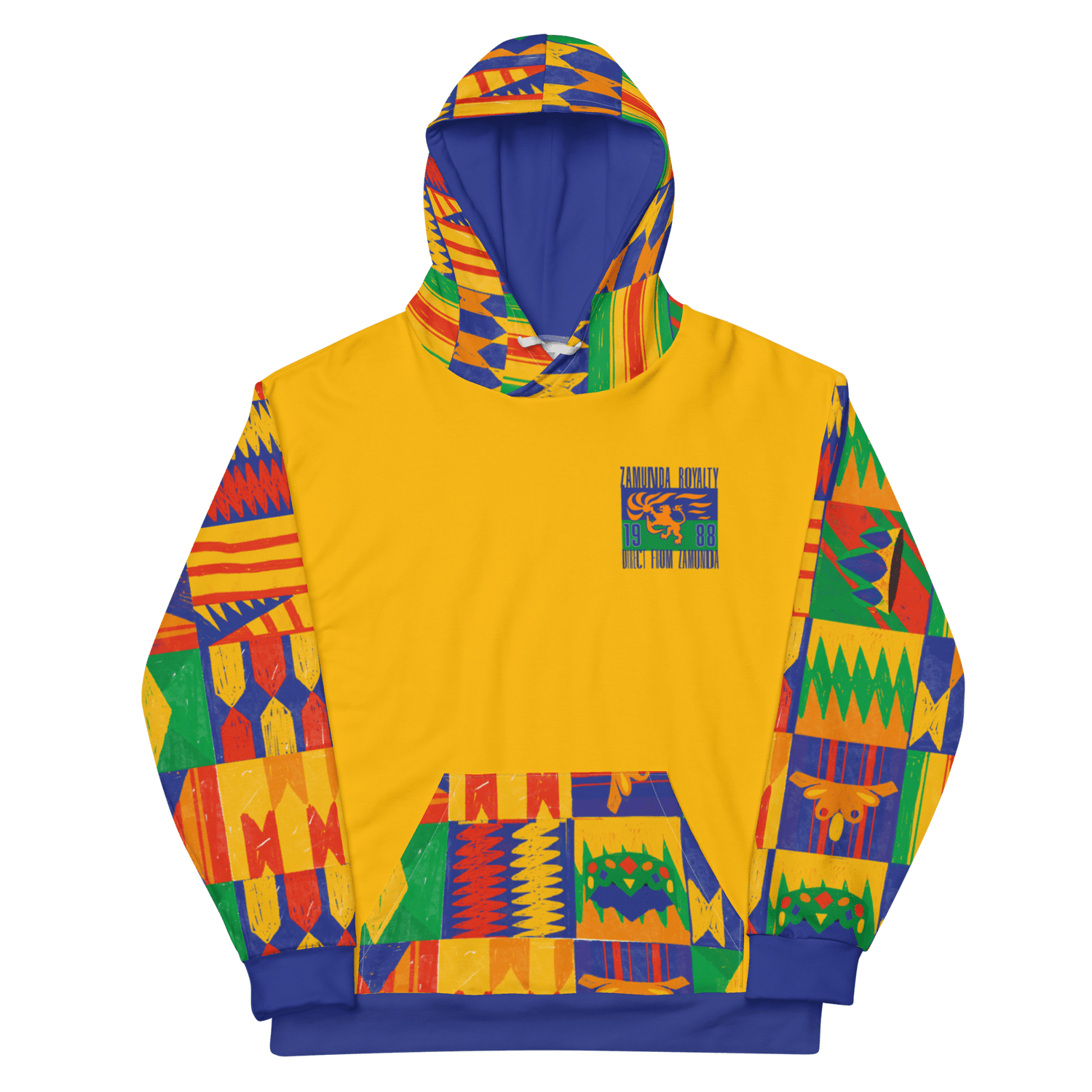 Coming To America Zamunda Pattern Unisex Hooded Sweatshirt - Paramount Shop