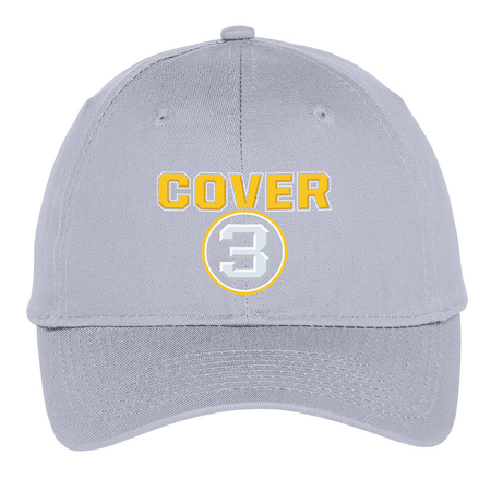 Cover 3 College Football Podcast Logo Embroidered Hat - Paramount Shop