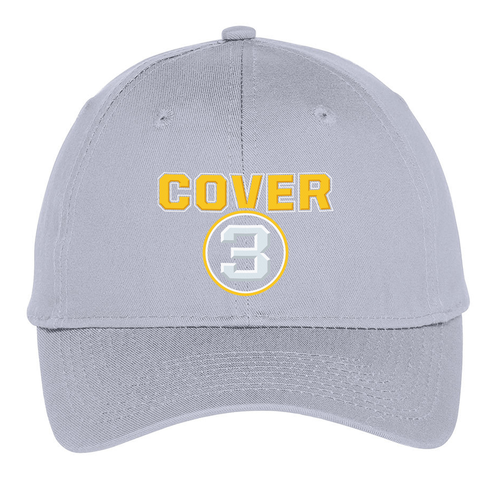 Cover 3 College Football Podcast Logo Embroidered Hat - Paramount Shop