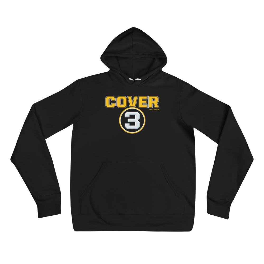 Cover 3 Logo Adult Fleece Hooded Sweatshirt