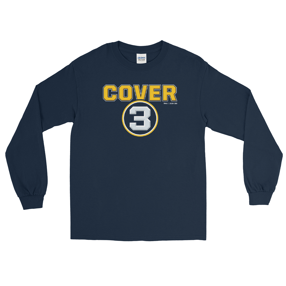 Cover 3 Logo Adult Long Sleeve T - Shirt - Paramount Shop