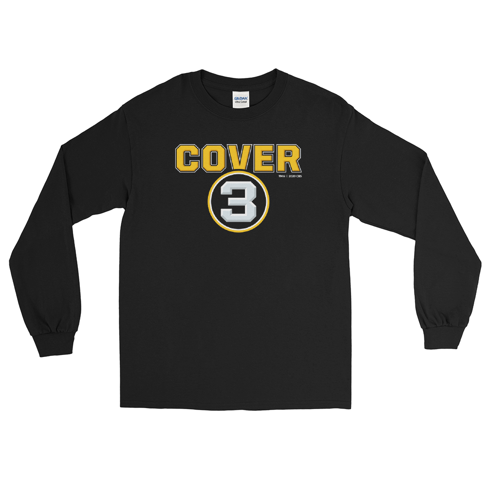 Cover 3 Logo Adult Long Sleeve T - Shirt - Paramount Shop