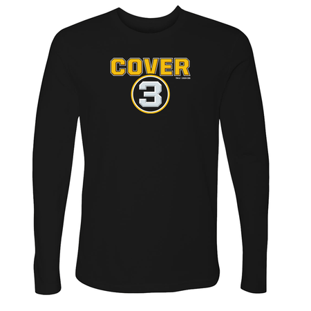 Cover 3 Podcast Adult Premium Long Sleeve T - Shirt - Paramount Shop