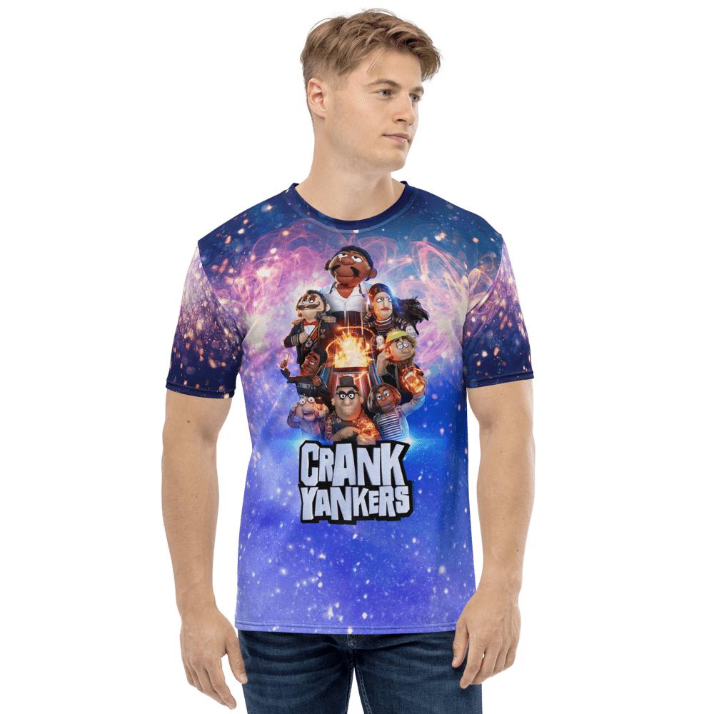 Crank Yankers Key Art Adult All - Over Print T - Shirt - Paramount Shop