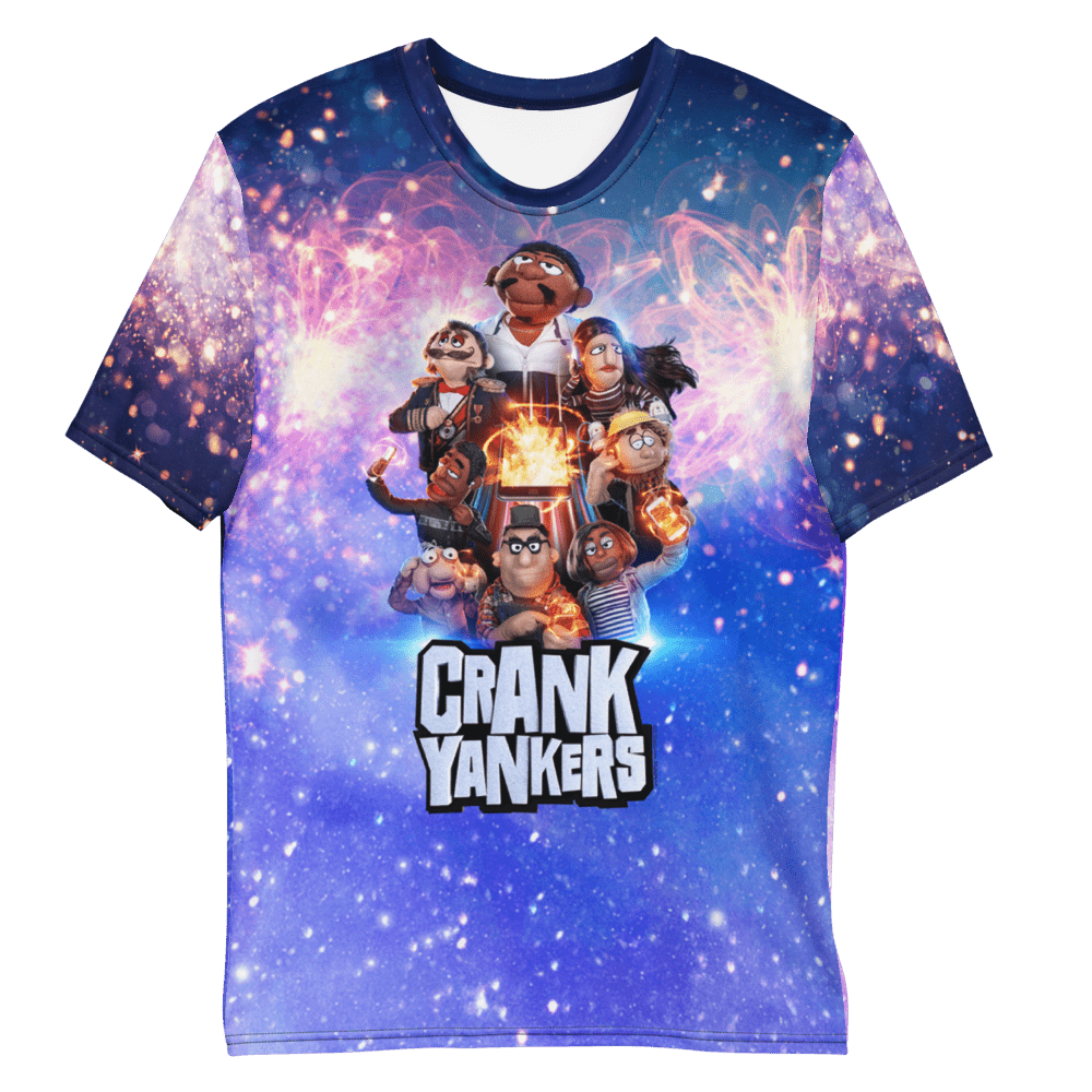Crank Yankers Key Art Adult All - Over Print T - Shirt - Paramount Shop