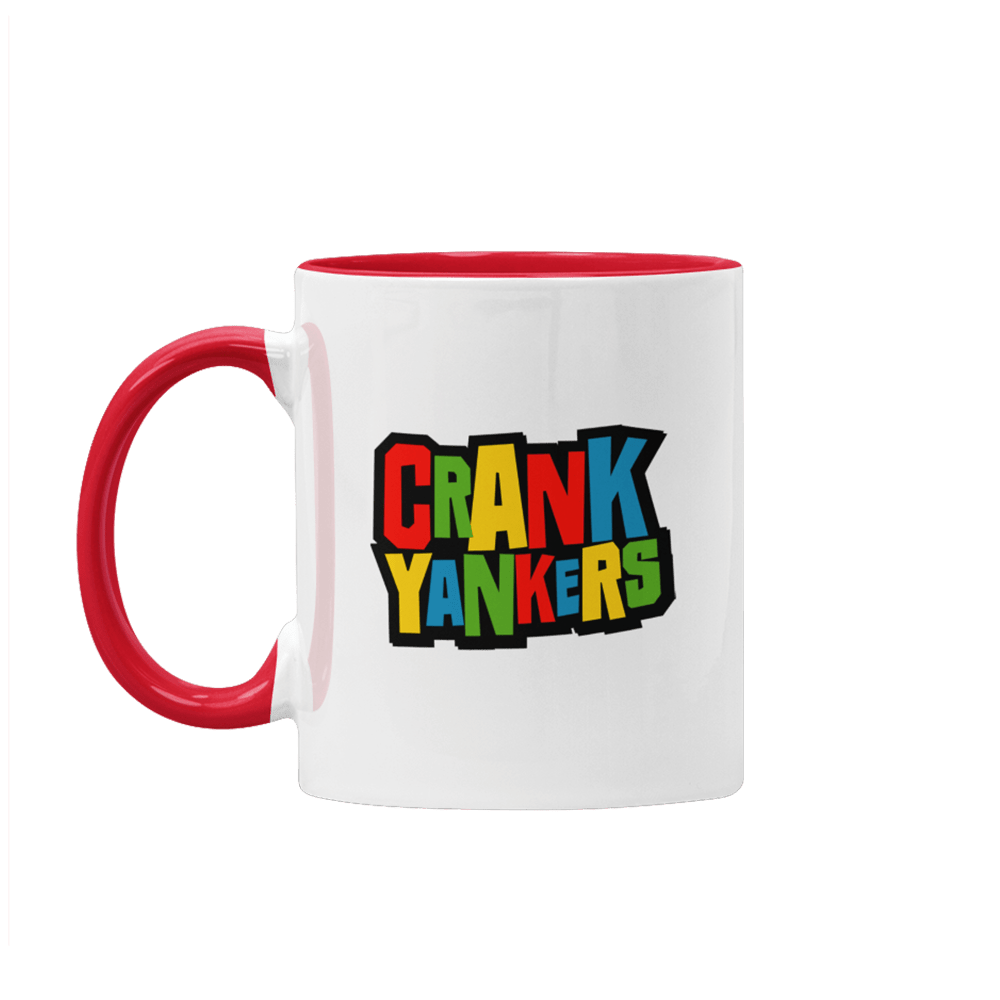 Crank Yankers Logo Two-Tone Mug