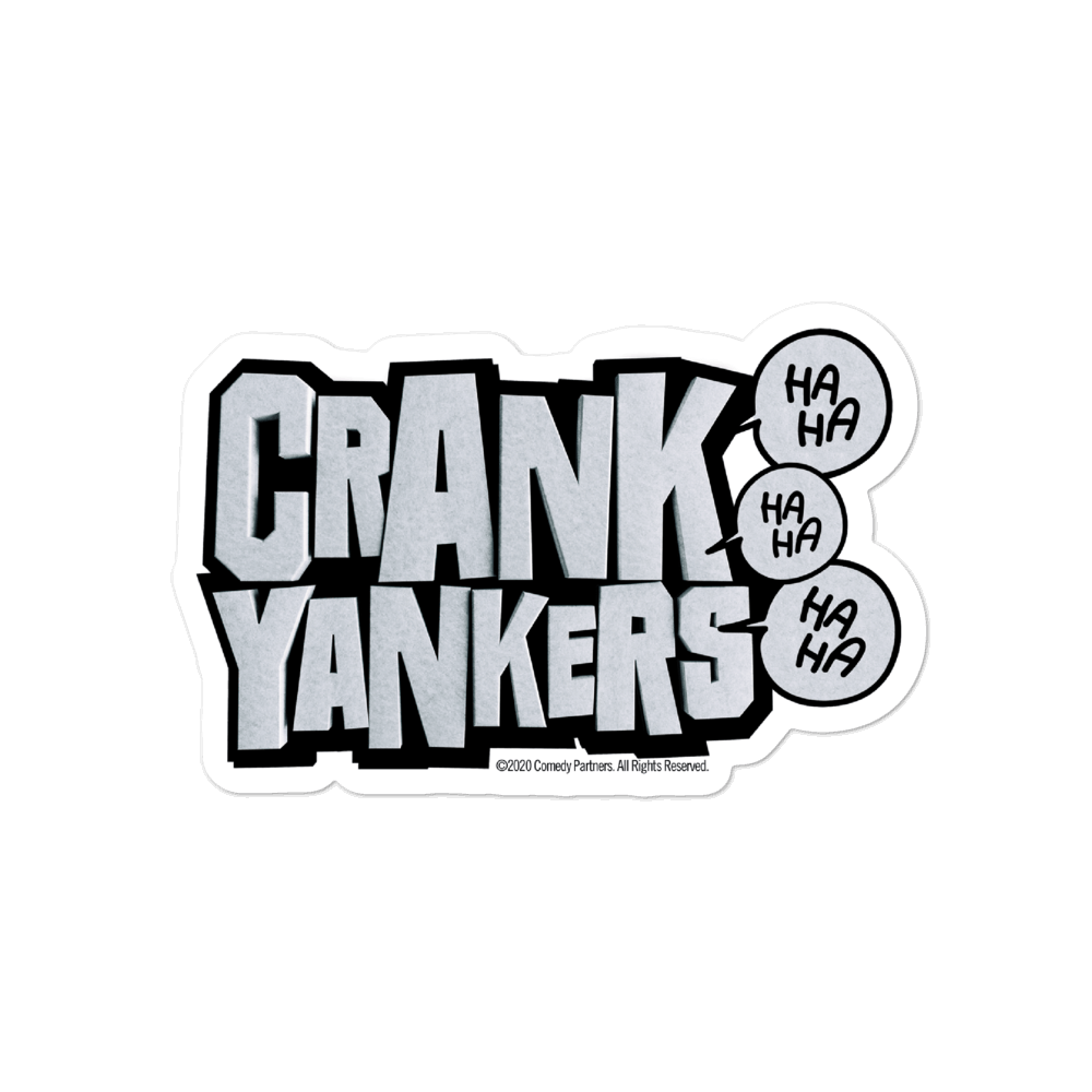Crank Yankers One Color Logo Die Cut Sticker - Paramount Shop