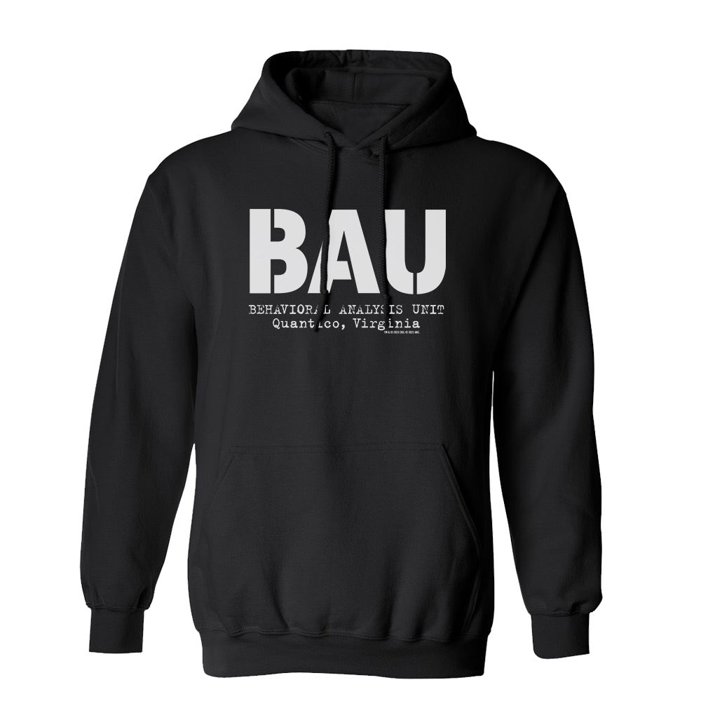 Criminal Minds BAU Sweatshirt mit Kapuze