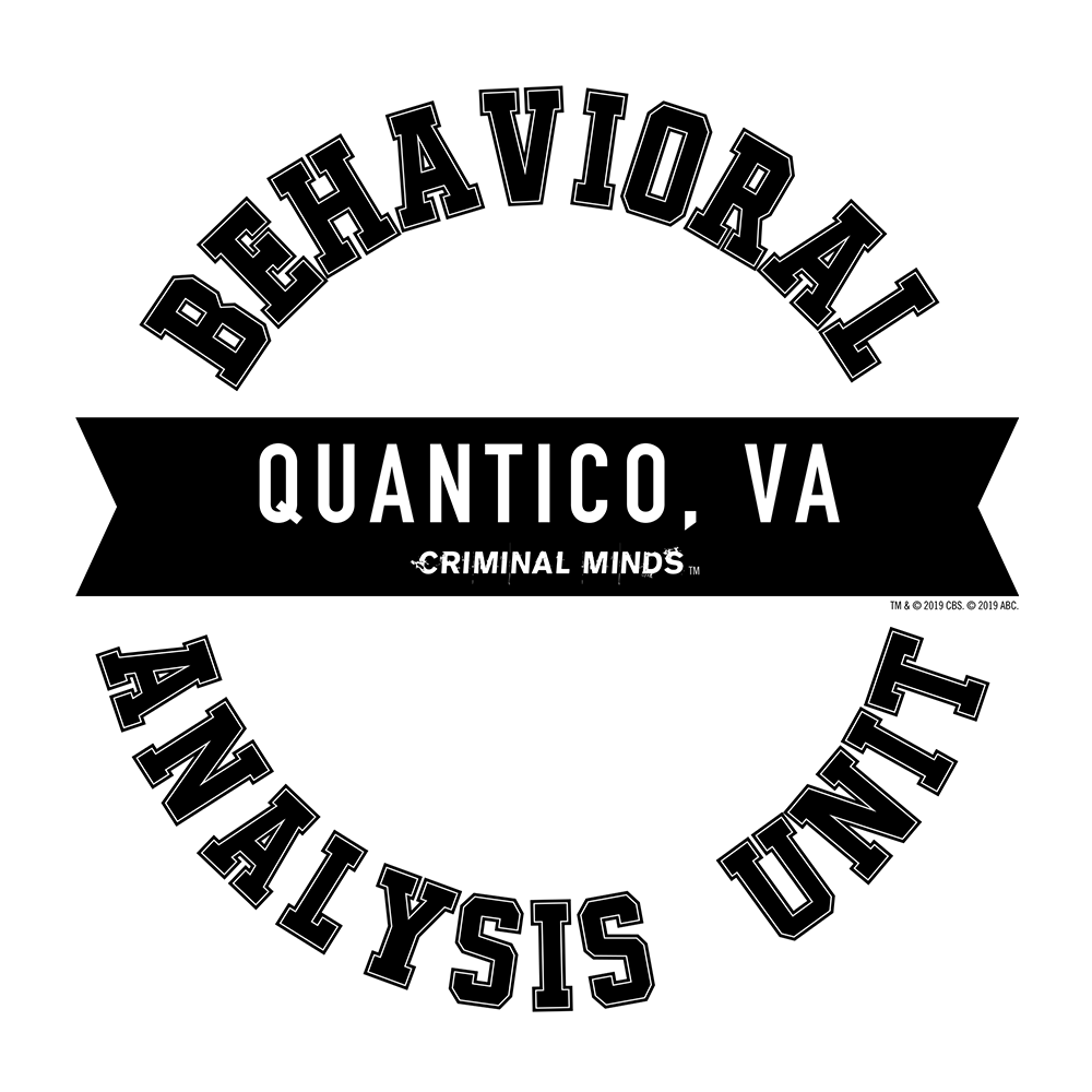 Criminal Minds Behavioral Analysis Unit Adult Long Sleeve T - Shirt - Paramount Shop